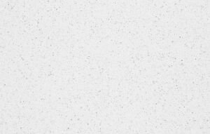 Close-up of a white Quartz surface showing fine speckling and a smooth, uniform finish